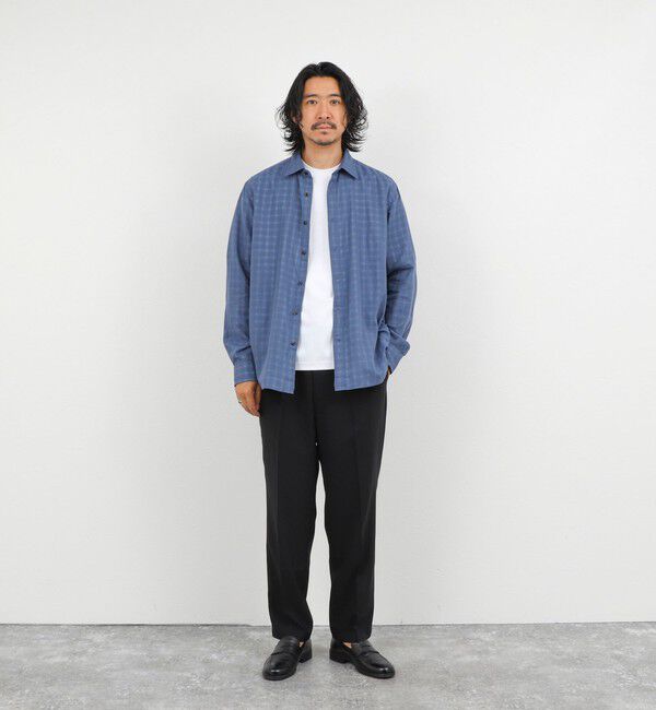 NOLLEY'S goodman「ダブルガーゼ レギュラーカラーオーバーシャツ 26AW」|シャツ・ブラウス|