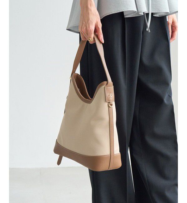 ROPE PICNIC PASSAGE「【ちゃんと+かわいい保証】me fit BAG コンビフィットワンショルダーミドルバッグ/軽量・撥水」|ショルダー・メッセンジャー|