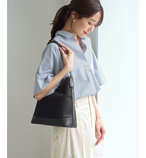 ROPE PICNIC PASSAGE「【ちゃんと+かわいい保証】me fit BAG コンビフィットワンショルダーミドルバッグ/軽量・撥水」|ショルダー・メッセンジャー|