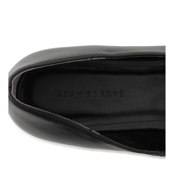 ADAM ET ROPE'「スクエアトゥフラットシューズ」|パンプス|