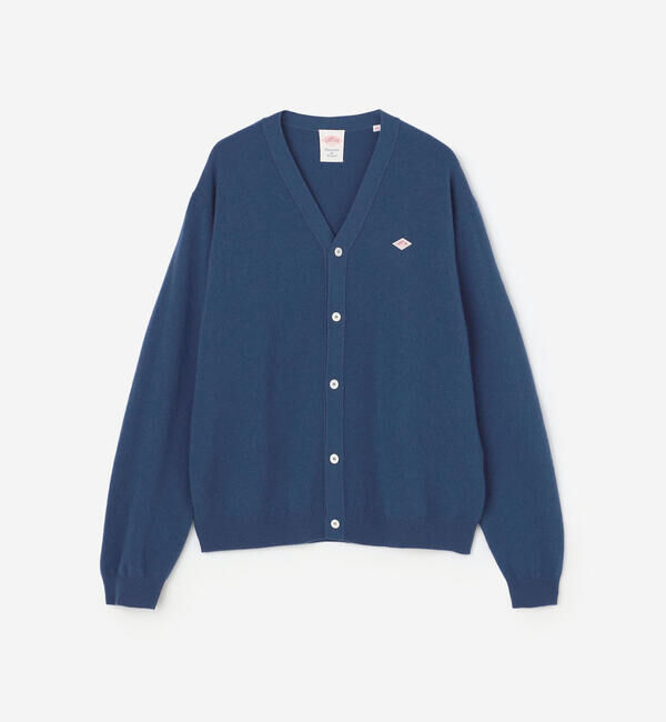 DANTON「DANTON | ラムウール Vネックニットカーディガン MEN」|ニット・セーター|