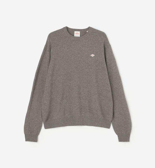 DANTON「DANTON | ラムウール クルーネックニットプルオーバー MEN」|ニット・セーター|
