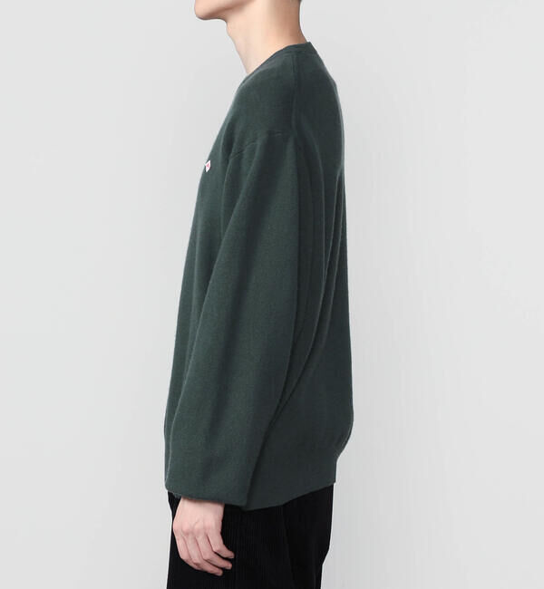 DANTON「DANTON | ラムウール クルーネックニットプルオーバー MEN」|ニット・セーター|