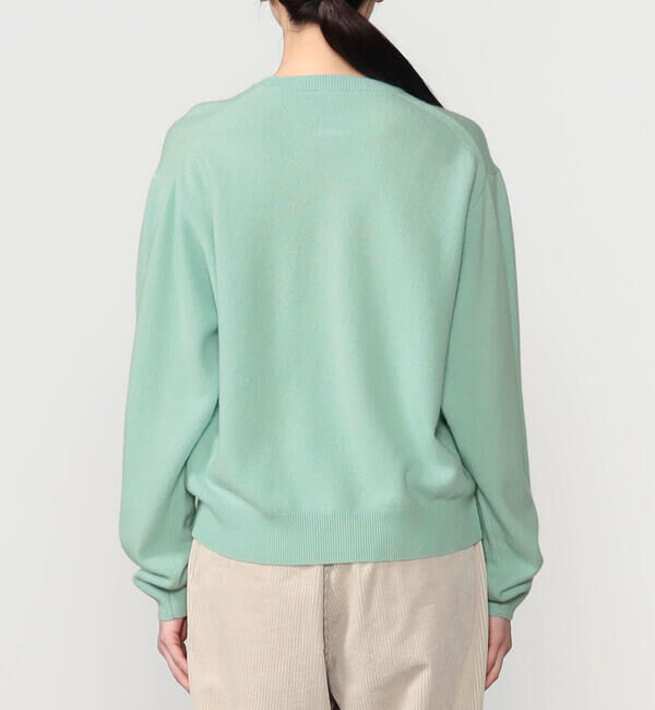 DANTON「DANTON | ラムウール クルーネックニットプルオーバー WOMEN」|ニット・セーター|