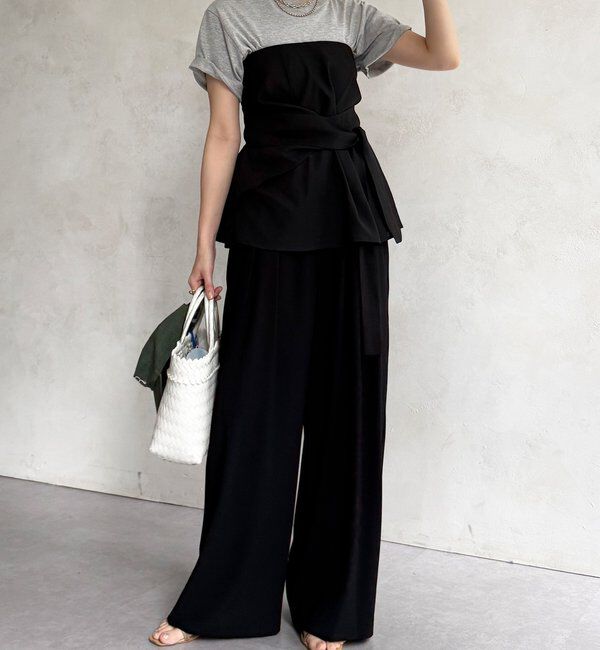  「シアーアシメタックビスチェ」|シャツ・ブラウス|