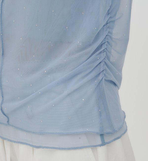  「【lilium by lily】レイヤードシアートップス」|Tシャツ・カットソー|