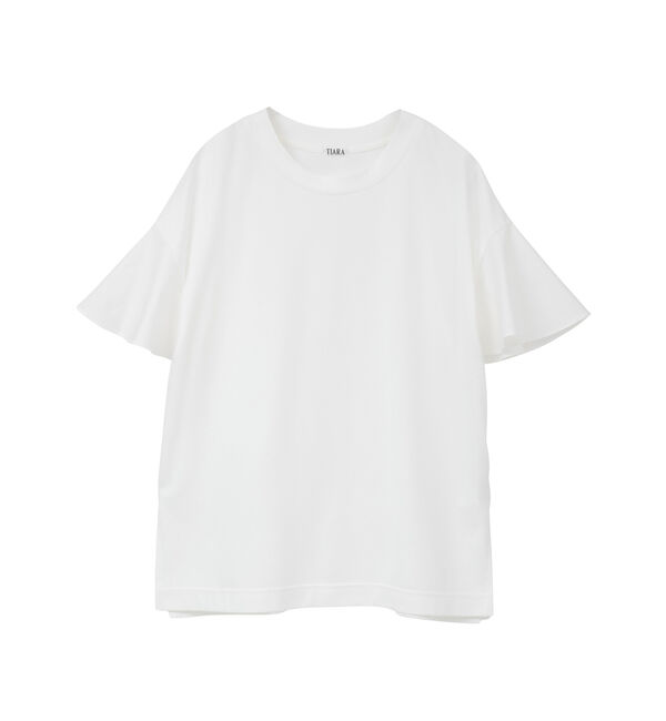 TIARA「フレアスリーブTシャツ」|Tシャツ・カットソー|