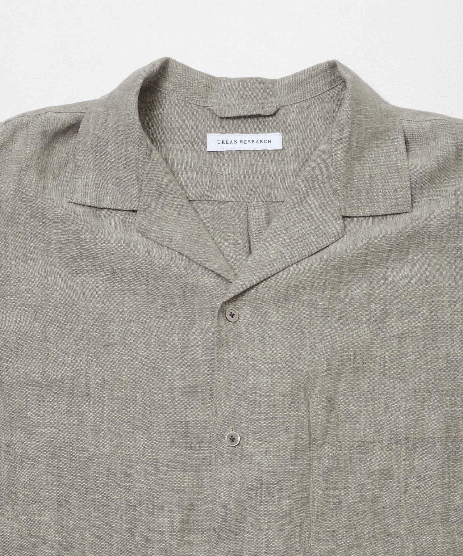 URBAN RESEARCH「LINEN CHAMBRAY O/C SHIRTS」|シャツ・ブラウス|