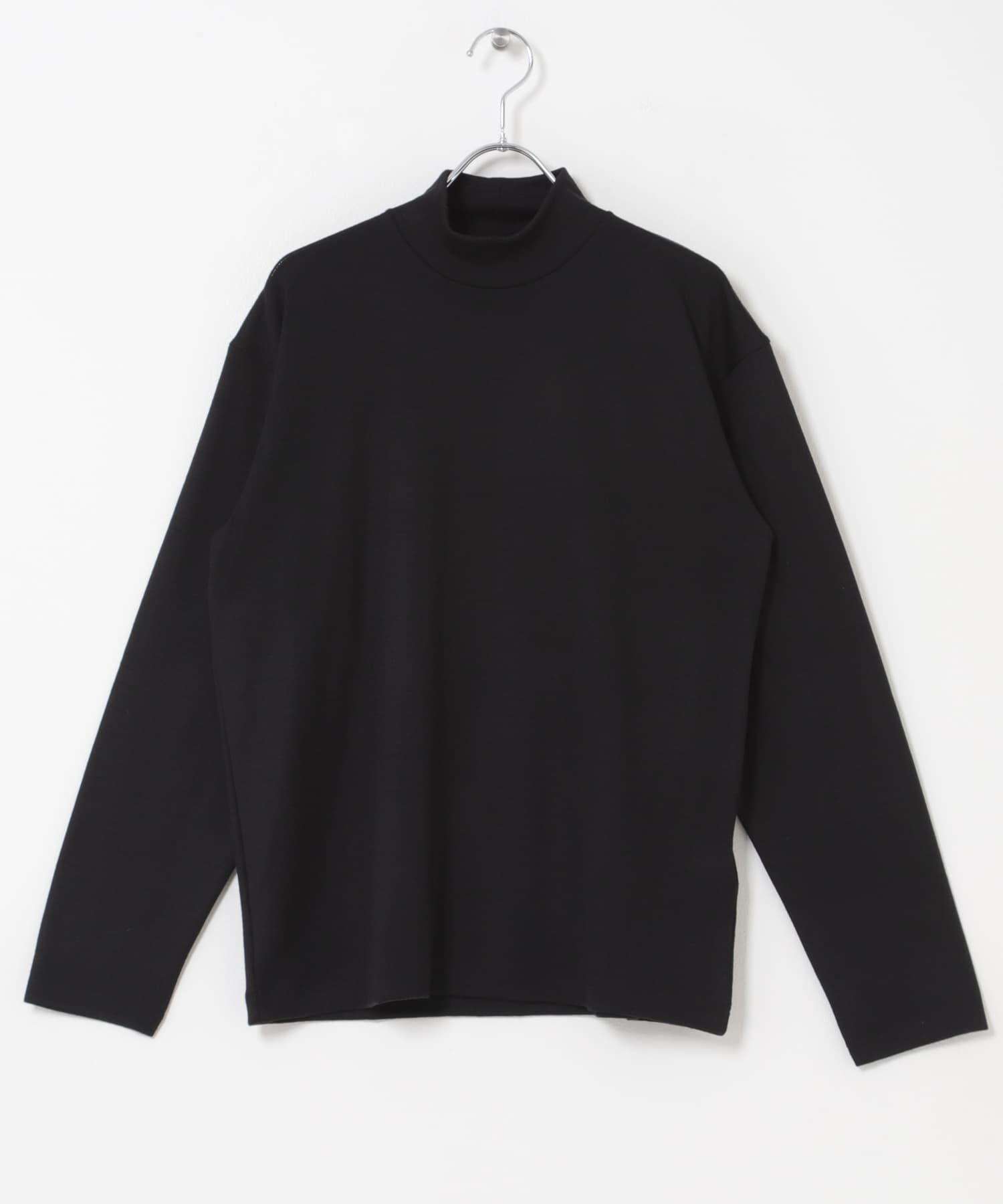 URBAN RESEARCH ROSSO「『マシンウォッシャブル』ハイクオリティウールモックネックTシャツ」|Tシャツ・カットソー|