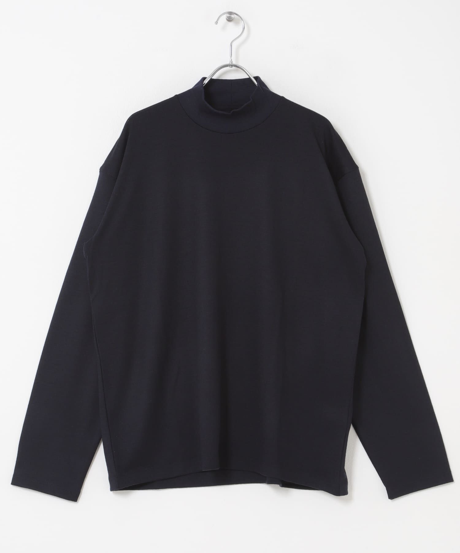 URBAN RESEARCH ROSSO「『マシンウォッシャブル』ハイクオリティウールモックネックTシャツ」|Tシャツ・カットソー|