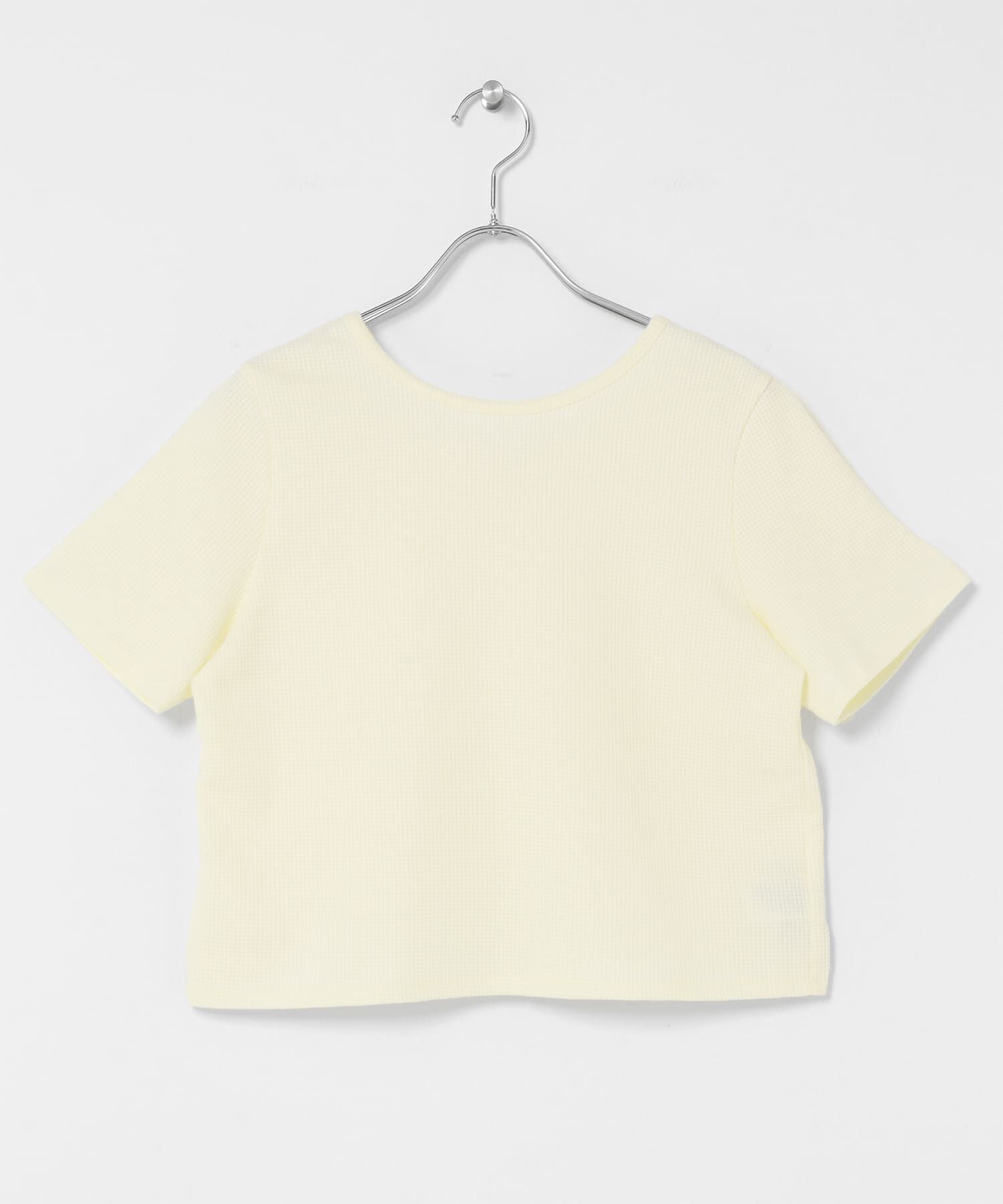  「2WAYレースアップトップス」|Tシャツ・カットソー|