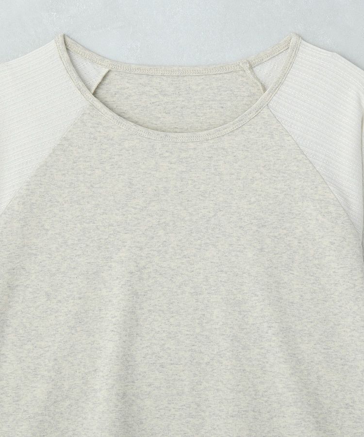 earth music&ecology「ラグランスリーブプルオーバー」|Tシャツ・カットソー|