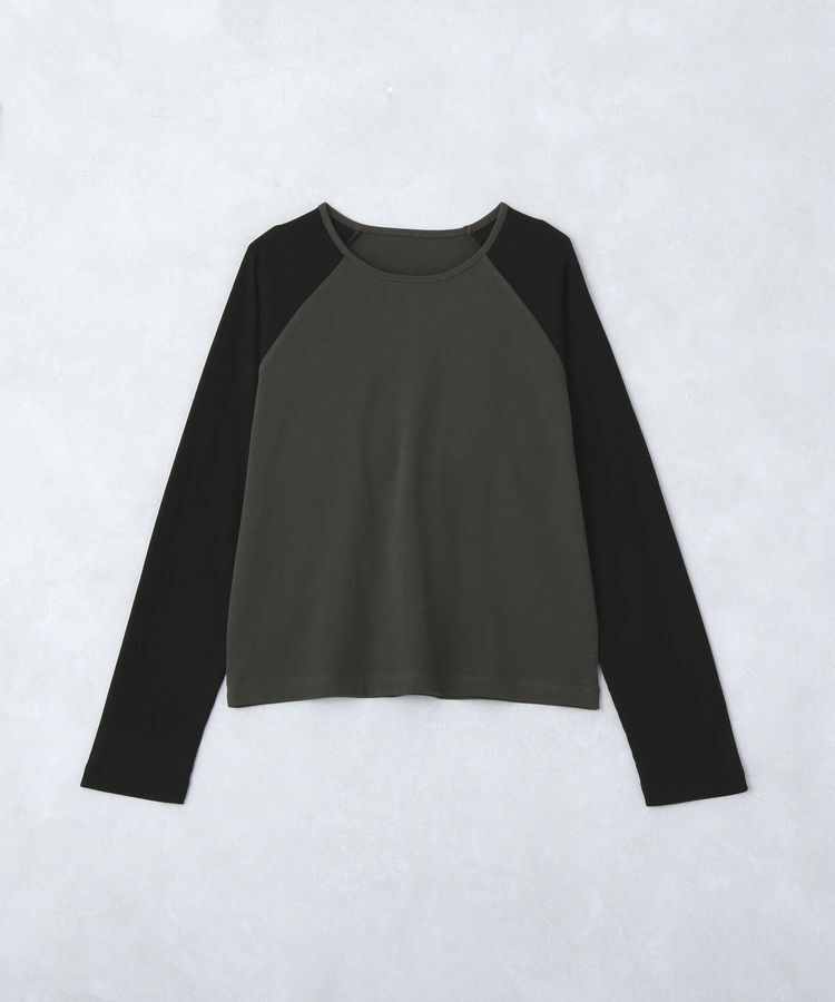 earth music&ecology「ラグランスリーブプルオーバー」|Tシャツ・カットソー|