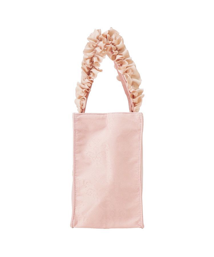 Maison de FLEUR「トリコロールフリルハンドルトートバッグ」|トートバッグ|