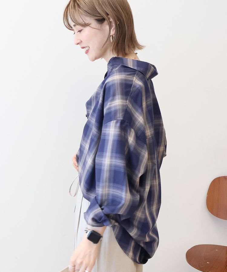 AMERICAN HOLIC「【WEB限定】イージーケアチェックシャツ」|シャツ・ブラウス|