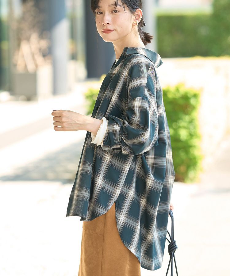 AMERICAN HOLIC「【WEB限定】イージーケアチェックシャツ」|シャツ・ブラウス|