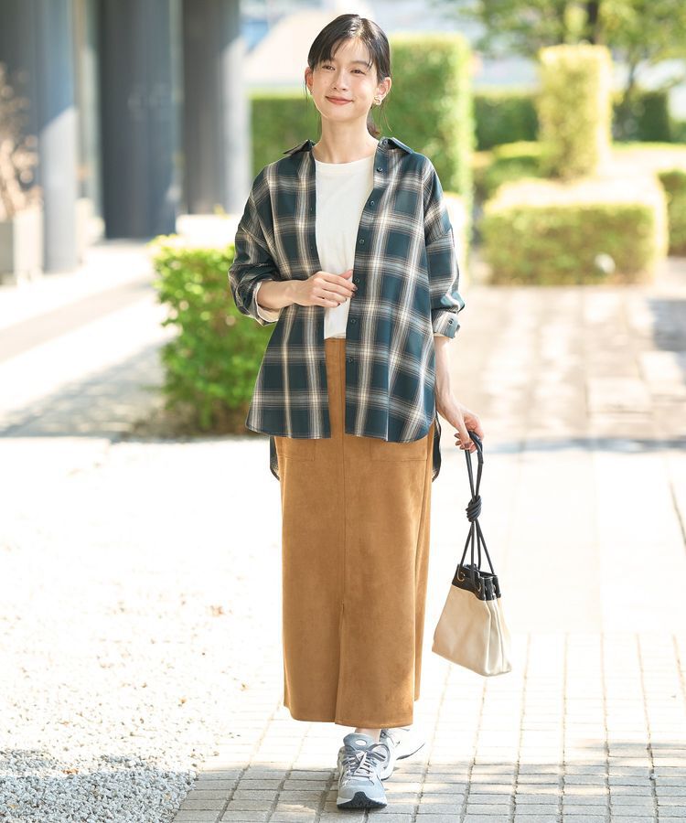 AMERICAN HOLIC「【WEB限定】イージーケアチェックシャツ」|シャツ・ブラウス|