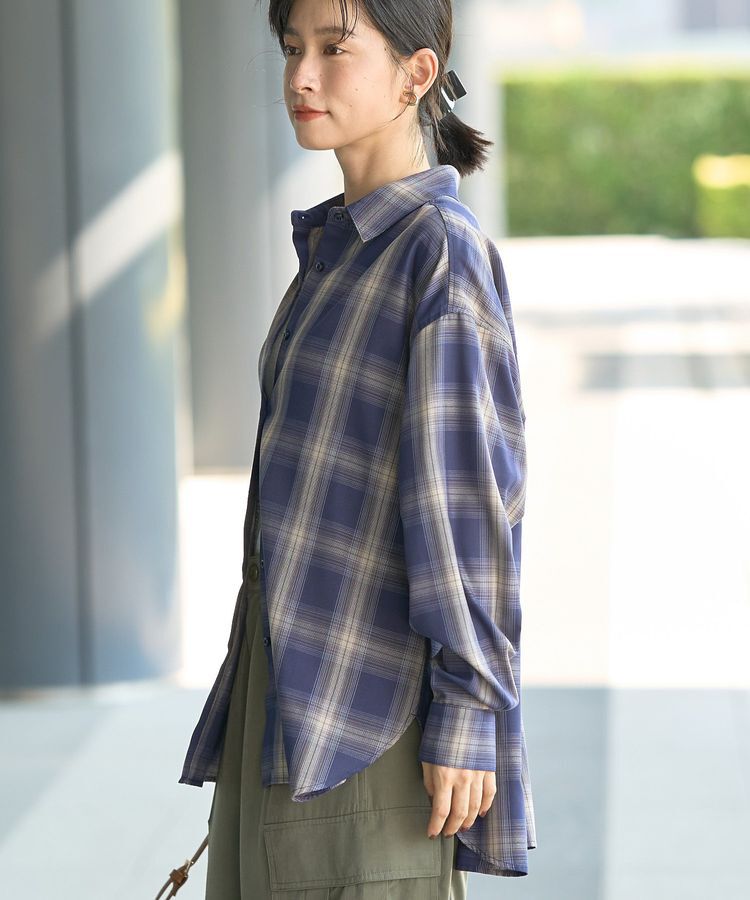 AMERICAN HOLIC「【WEB限定】イージーケアチェックシャツ」|シャツ・ブラウス|