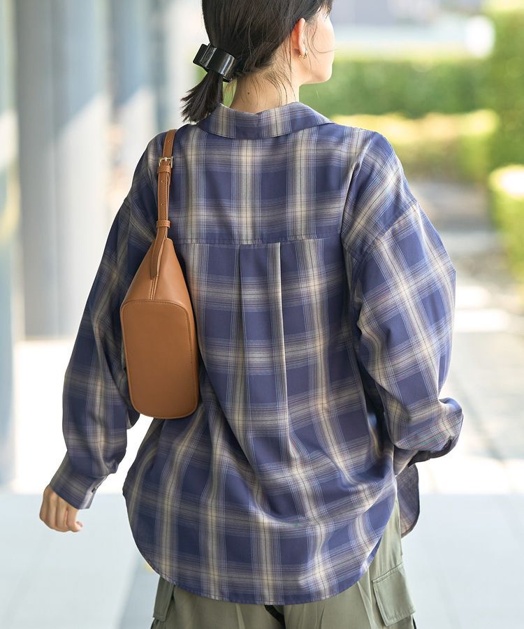 AMERICAN HOLIC「【WEB限定】イージーケアチェックシャツ」|シャツ・ブラウス|