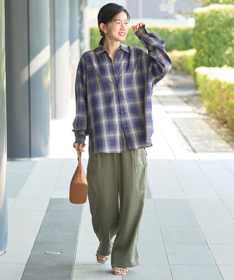 AMERICAN HOLIC「【WEB限定】イージーケアチェックシャツ」|シャツ・ブラウス|