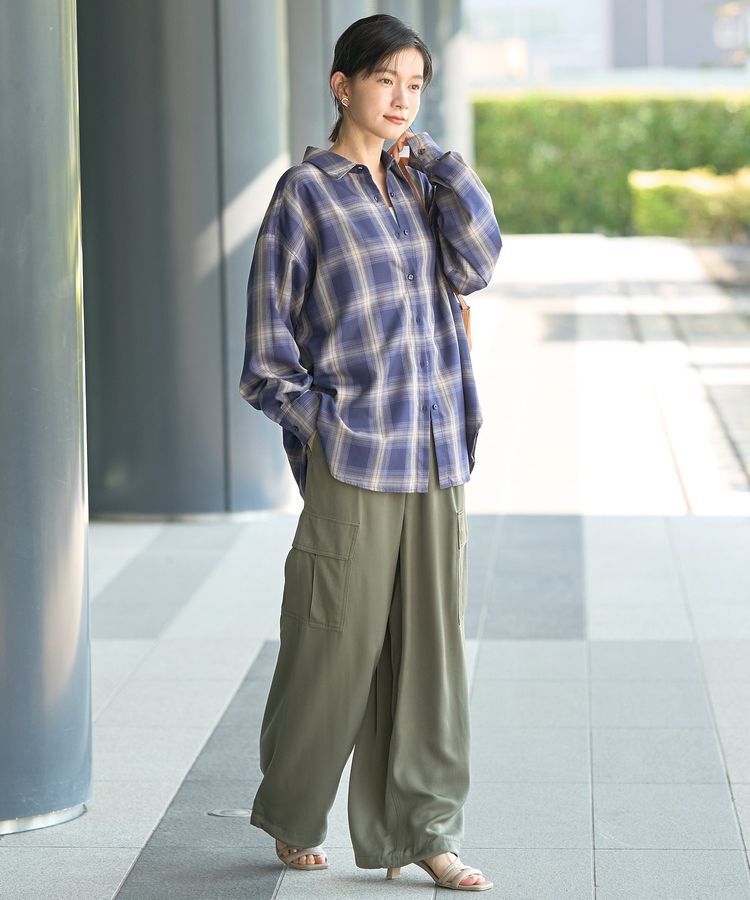 AMERICAN HOLIC「【WEB限定】イージーケアチェックシャツ」|シャツ・ブラウス|
