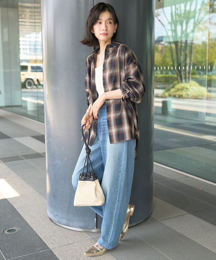 AMERICAN HOLIC「【WEB限定】イージーケアチェックシャツ」|シャツ・ブラウス|