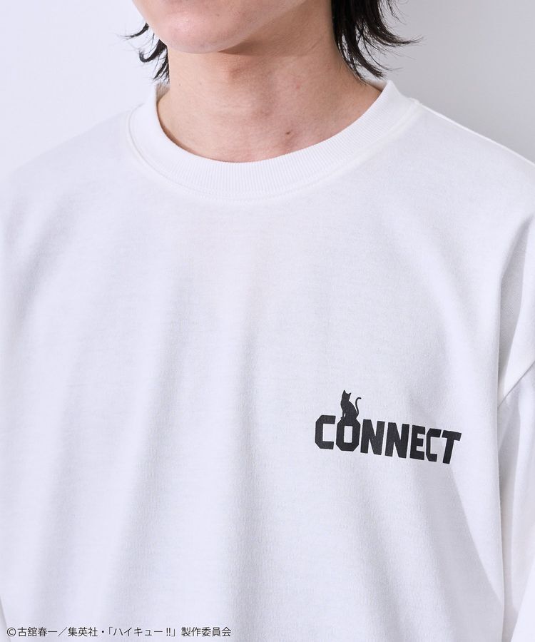 Green Parks「ハイキュー!! モノクロプリント音駒長袖Tシャツ」|Tシャツ・カットソー|