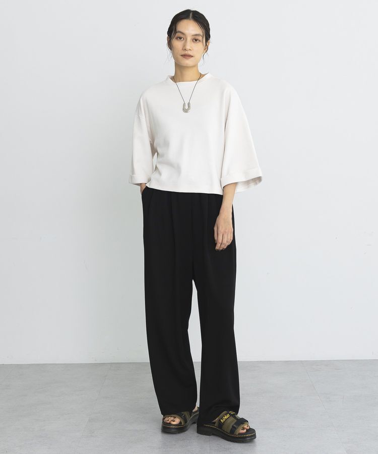 GARAGE OF GOOD CLOTHING「【日本製】ワイドスリーブショート丈Tシャツ」|Tシャツ・カットソー|