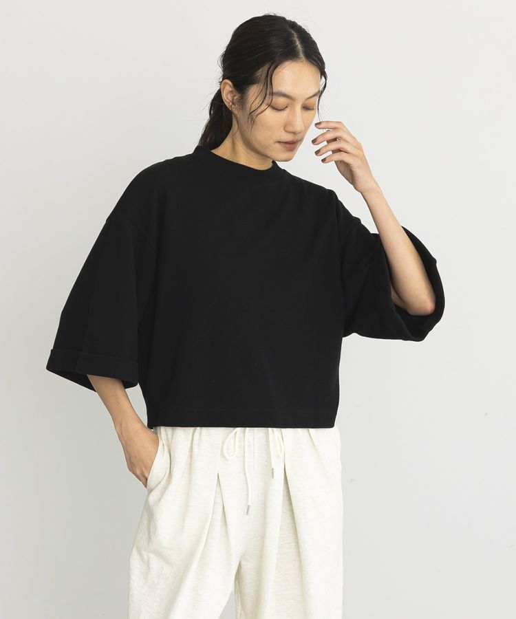 GARAGE OF GOOD CLOTHING「【日本製】ワイドスリーブショート丈Tシャツ」|Tシャツ・カットソー|