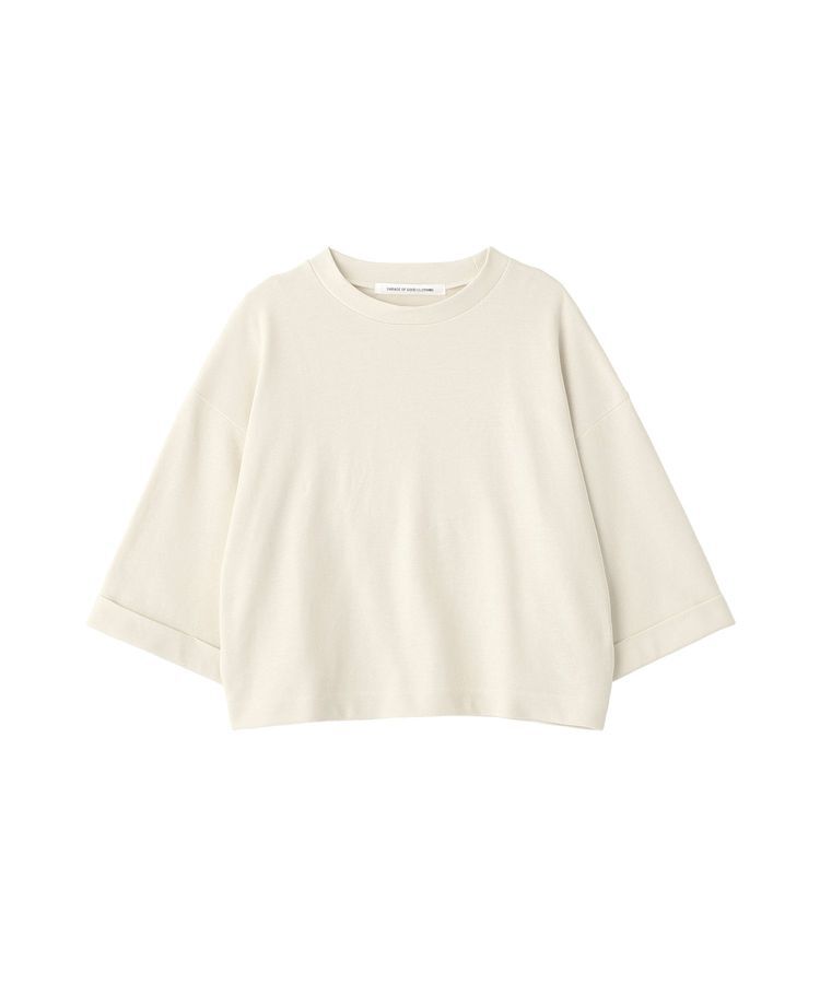 GARAGE OF GOOD CLOTHING「【日本製】ワイドスリーブショート丈Tシャツ」|Tシャツ・カットソー|