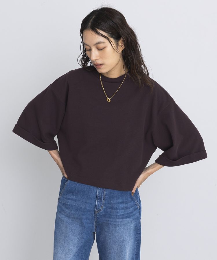 GARAGE OF GOOD CLOTHING「【日本製】ワイドスリーブショート丈Tシャツ」|Tシャツ・カットソー|