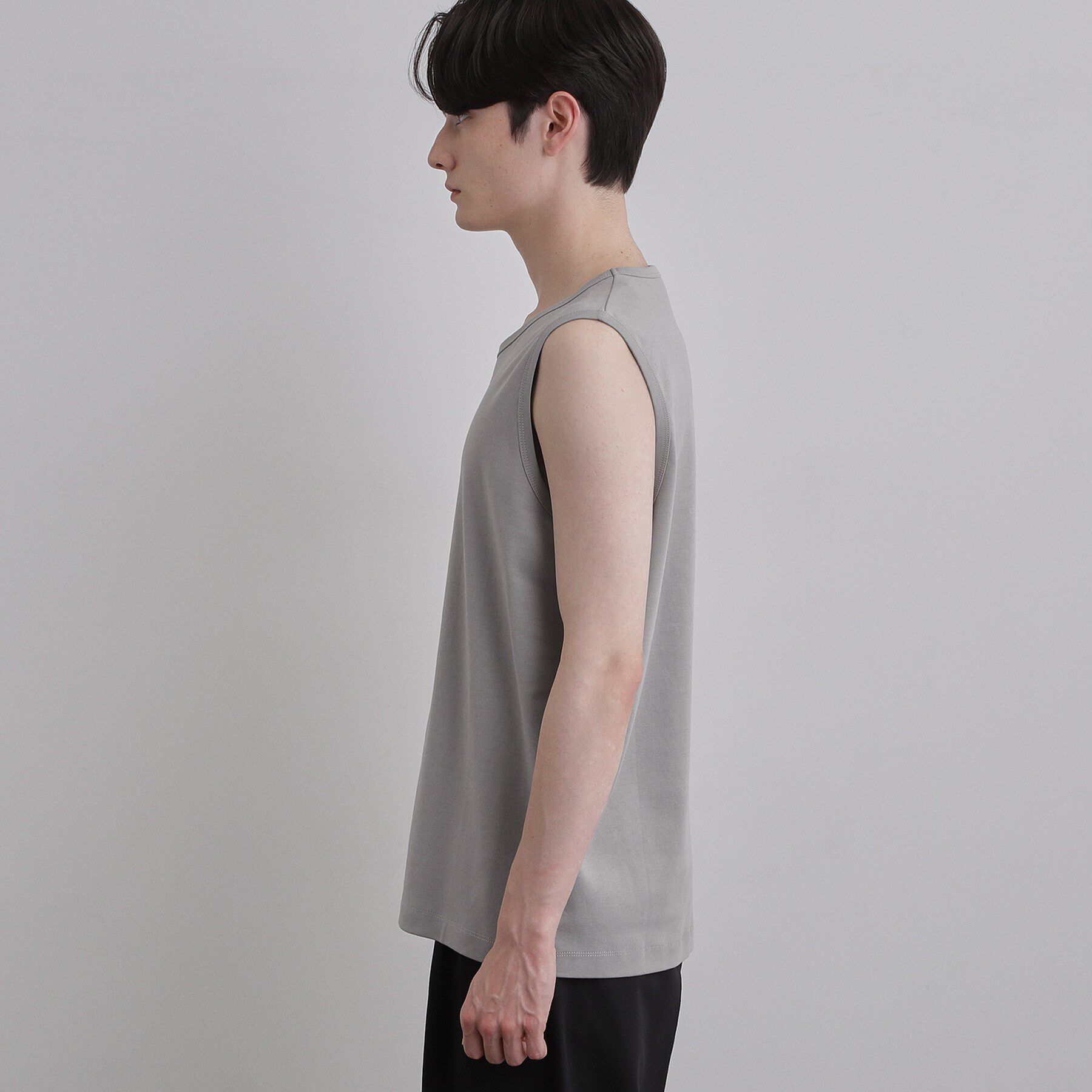 tk.TAKEO KIKUCHI「【汗シミ防止／UVカット】sweat stain proof seriesノースリーブ」|Tシャツ・カットソー|