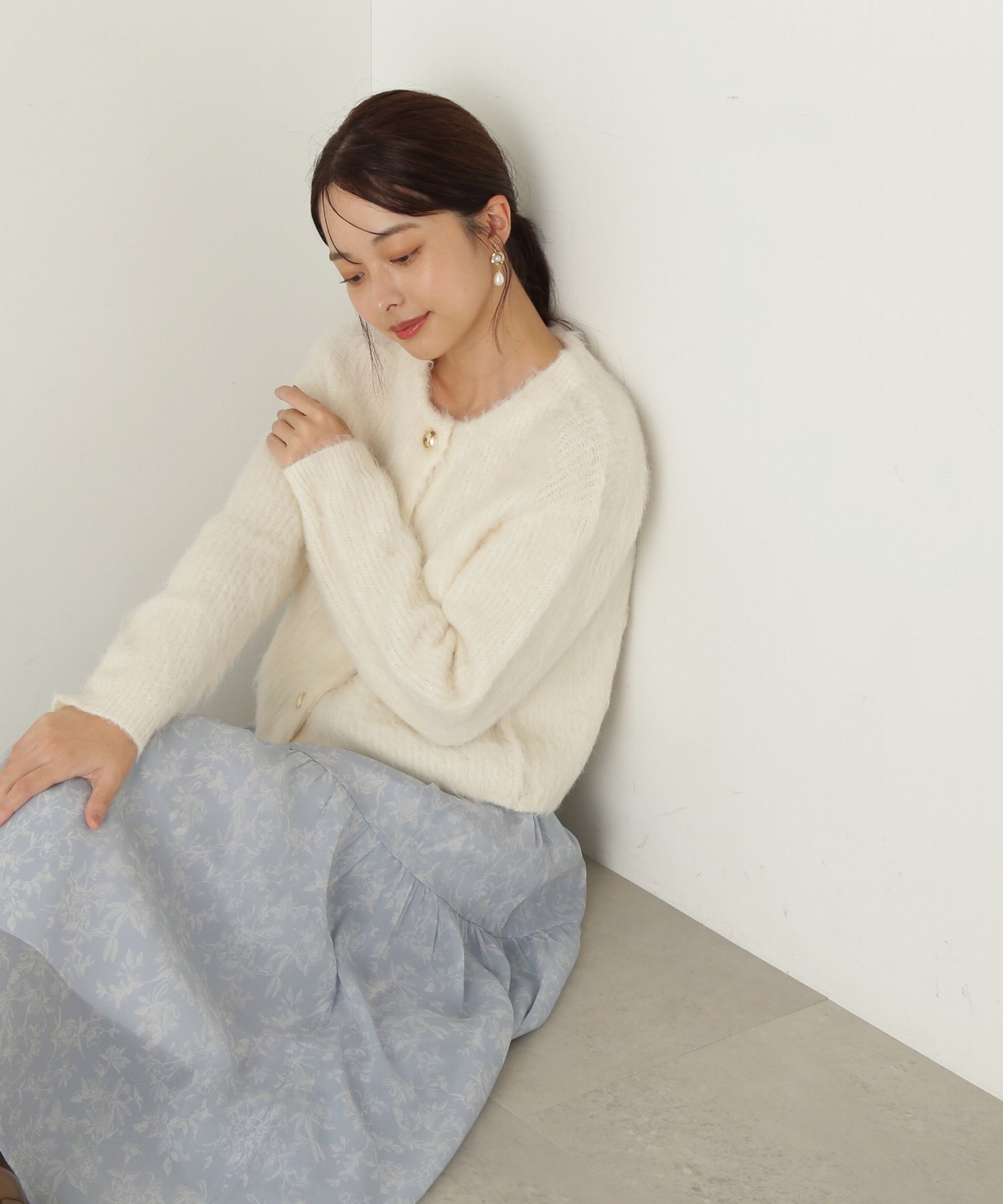 PROPORTION BODY DRESSING「シアーニュアンススカート」|スカート|