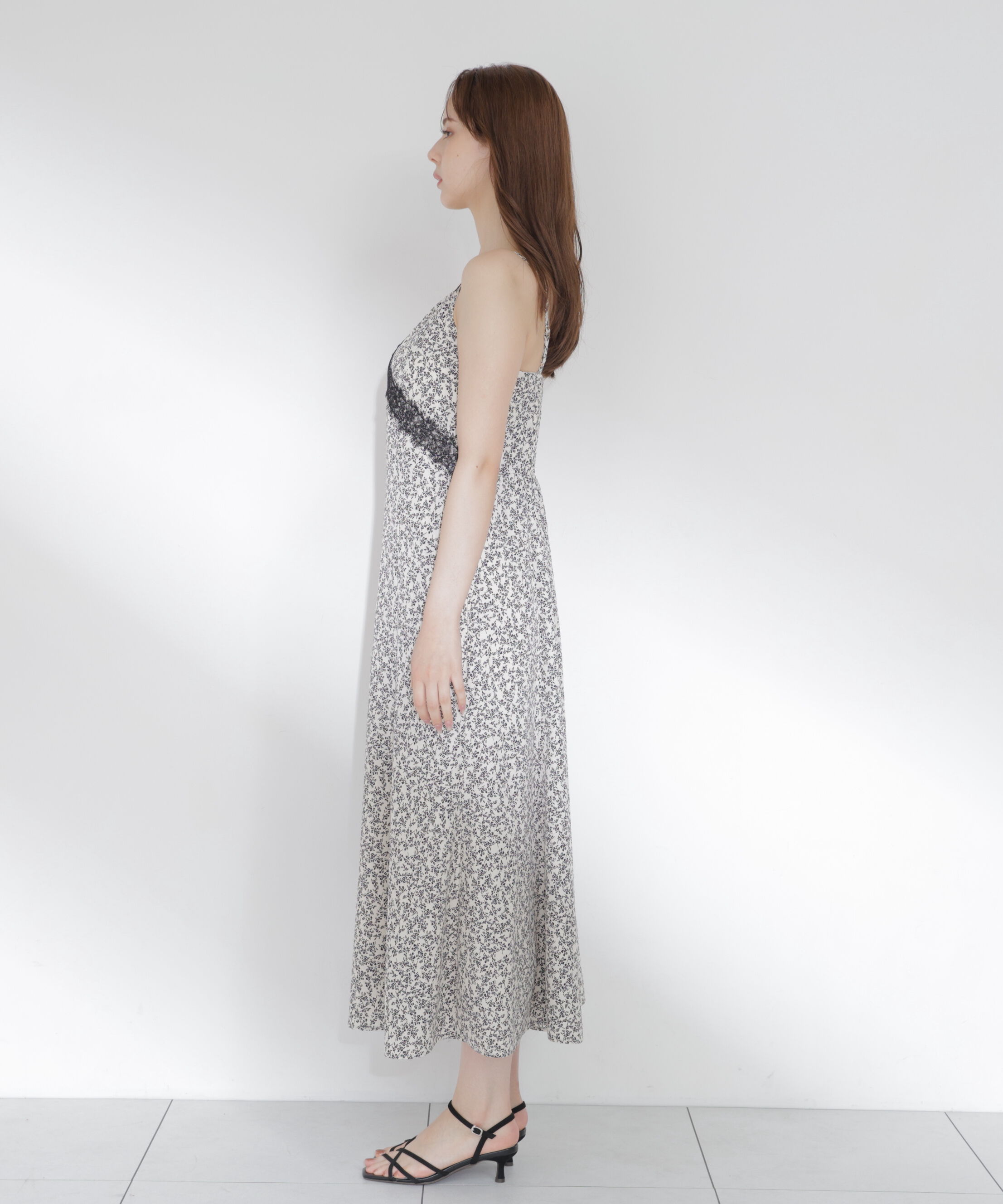 PROPORTION BODY DRESSING「レーストリム小花キャミワンピース」|ワンピース|