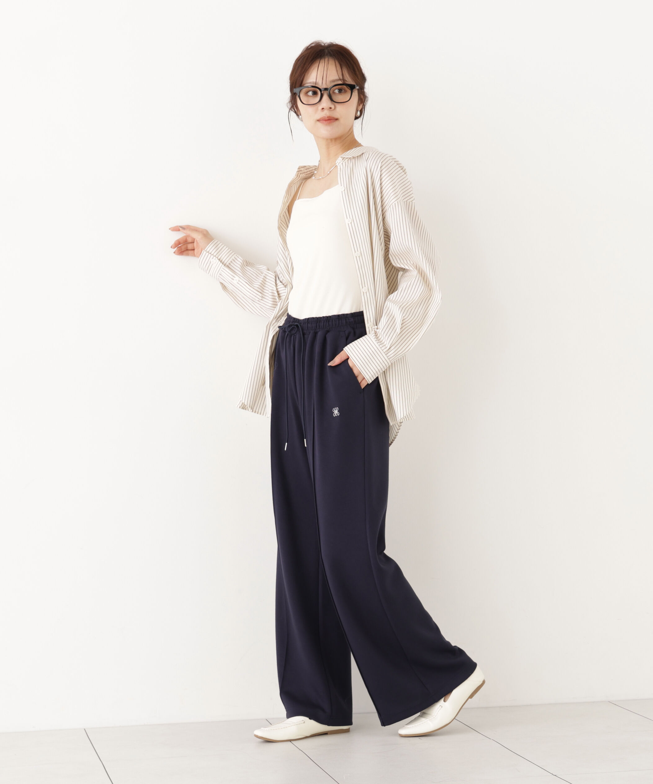 PROPORTION BODY DRESSING「＜a/mie＞カットイージーパンツ」|その他|