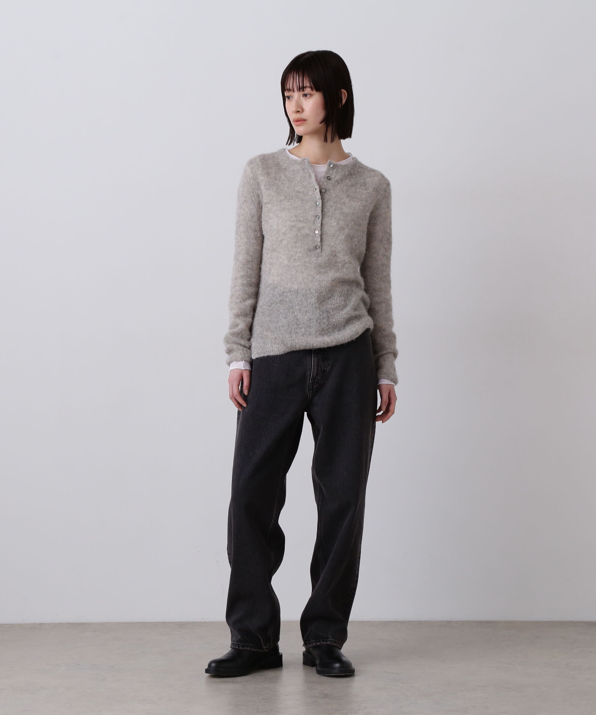 YLEVE 「YLEVE / 13.5oz DENIM BAGGY」|その他|グレー
