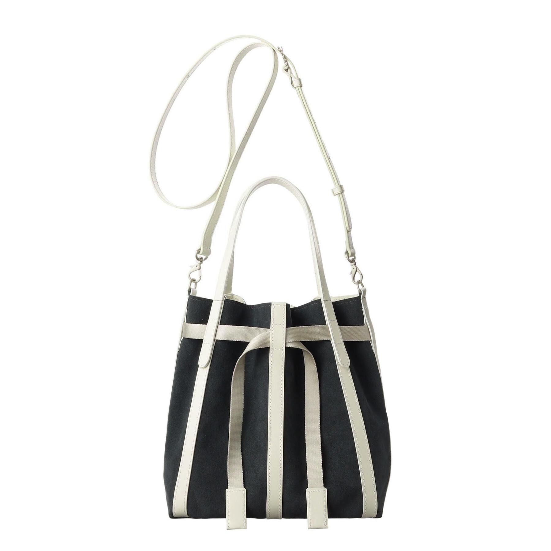 HIROKO HAYASHI「PANIER CAMOSCIO（パニエ カモッショ）2wayショルダーバッグ」|ショルダー・メッセンジャー|チャコールグレー(5