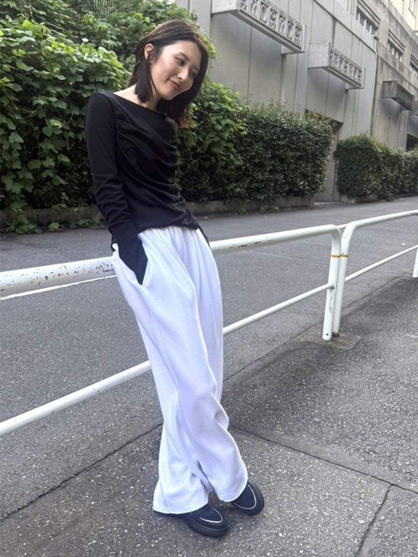 emmi atelier「【W&T】スウェットパンツ【セットアップ対応】」|チノ|