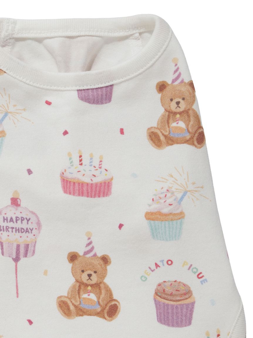  GELATO PIQUE CAT&DOG「【CAT&DOG】【Birthday】バースデー柄プルオーバー」|その他|