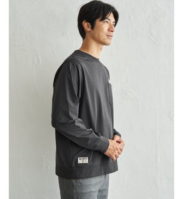 ikka「URBAN NATURE LIFE アーバンネイチャーライフ ドライSPトレロンT」|Tシャツ・カットソー|