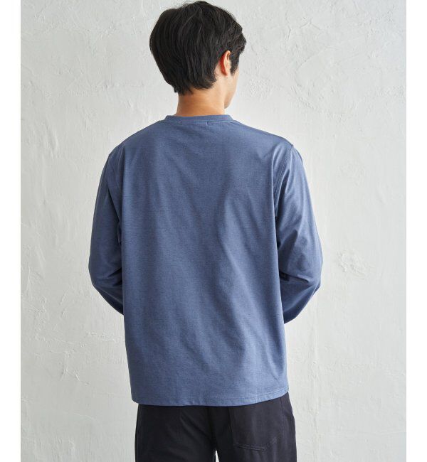 ikka「URBAN NATURE LIFE アーバンネイチャーライフ ドライSPプリントロンT」|Tシャツ・カットソー|