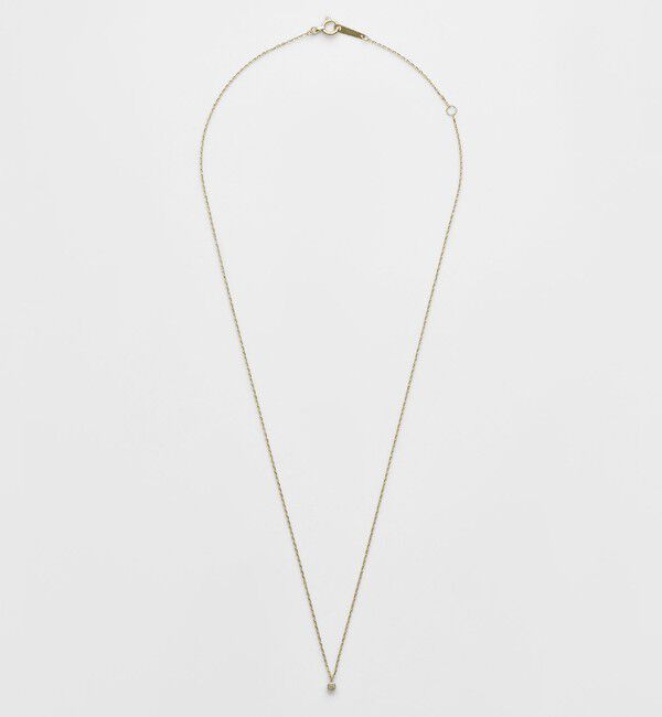 agete「K10ダイヤモンドネックレス（0.03ct）」|ネックレス|
