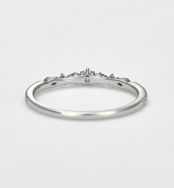 agete「プラチナダイヤモンドリング(0.04ct)」|リング|