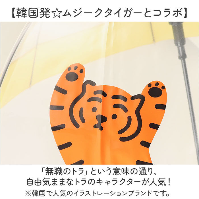 BACKYARD FAMILY「because ビニール傘 ビコーズ B-552325 通販 長傘 ジャンプ傘 傘 雨傘 かさ」|傘|