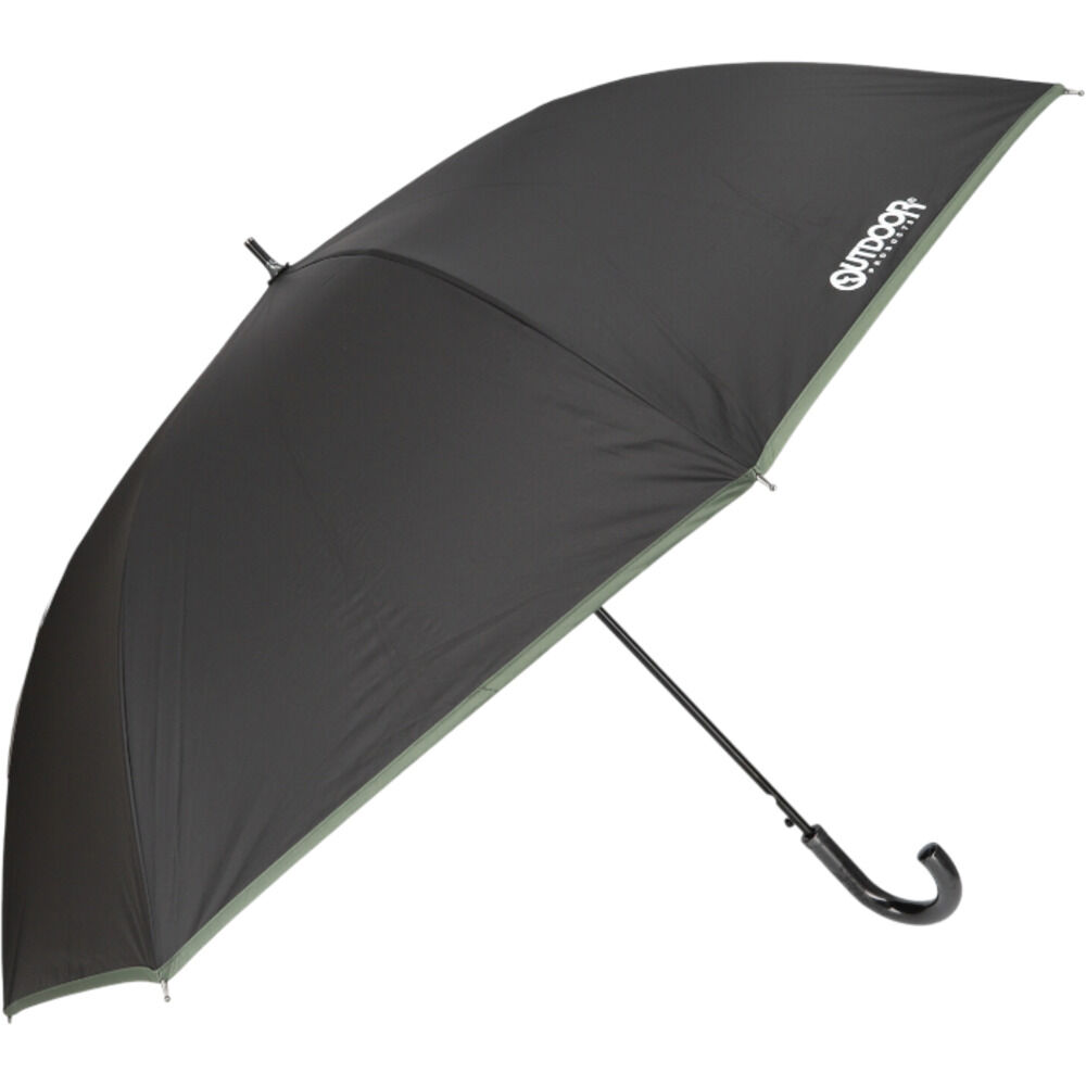 BACKYARD FAMILY「OUTDOOR PRODUCTS 長傘70 通販 雨傘 日傘 傘 かさ カサ 晴雨兼用」|傘|ブラック1
