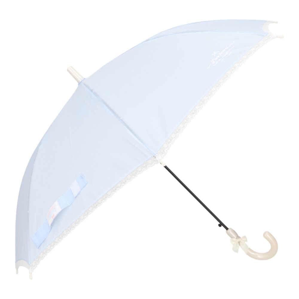 BACKYARD FAMILY「傘 キッズ 55cm 通販 55センチ キッズ傘 子供用傘 ビニール傘 子ども用傘 雨傘 長傘」|傘|ブルー3