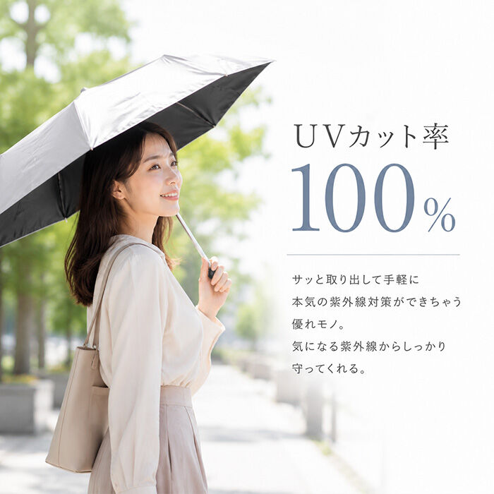 BACKYARD FAMILY「晴雨兼用折りたたみ傘 コンパクト 通販 50cm 50センチ 晴雨兼用傘 折りたたみ傘 折り畳み傘」|傘|