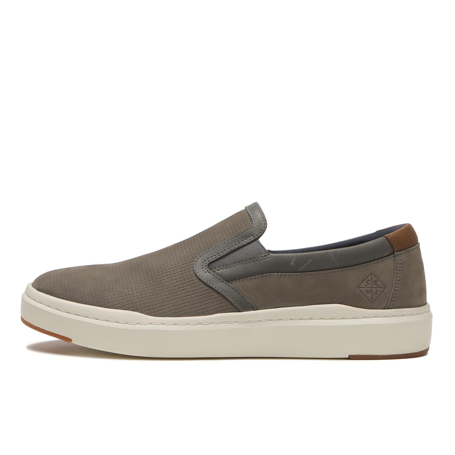 STEFANO ROSSI「【STEFANO ROSSI】MAURO SLIP ON」|スニーカー|グレー