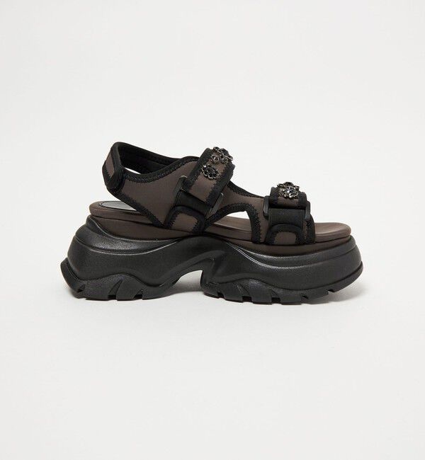 SY UNITED ARROWS「＜SY＞ ネオプレーンビジュー サンダル75」|サンダル|