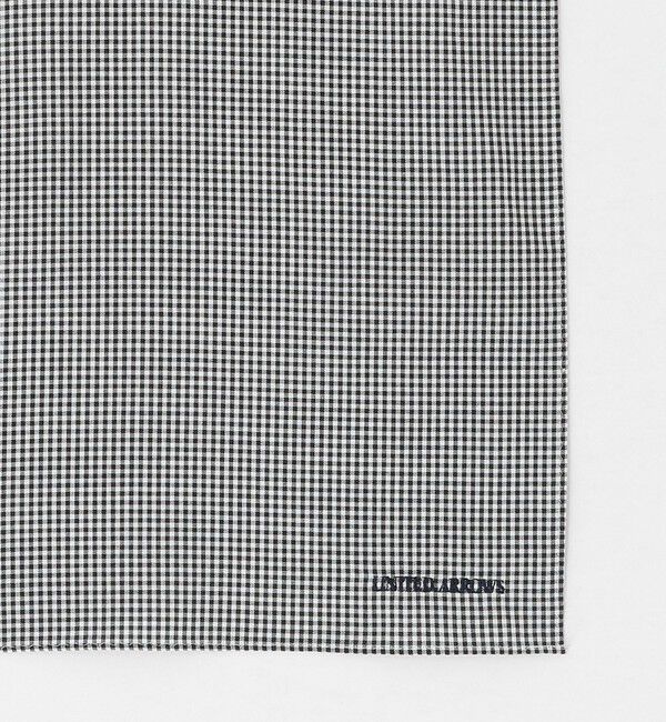 UNITED ARROWS「コットン チェック ハンカチ」|ハンカチ|